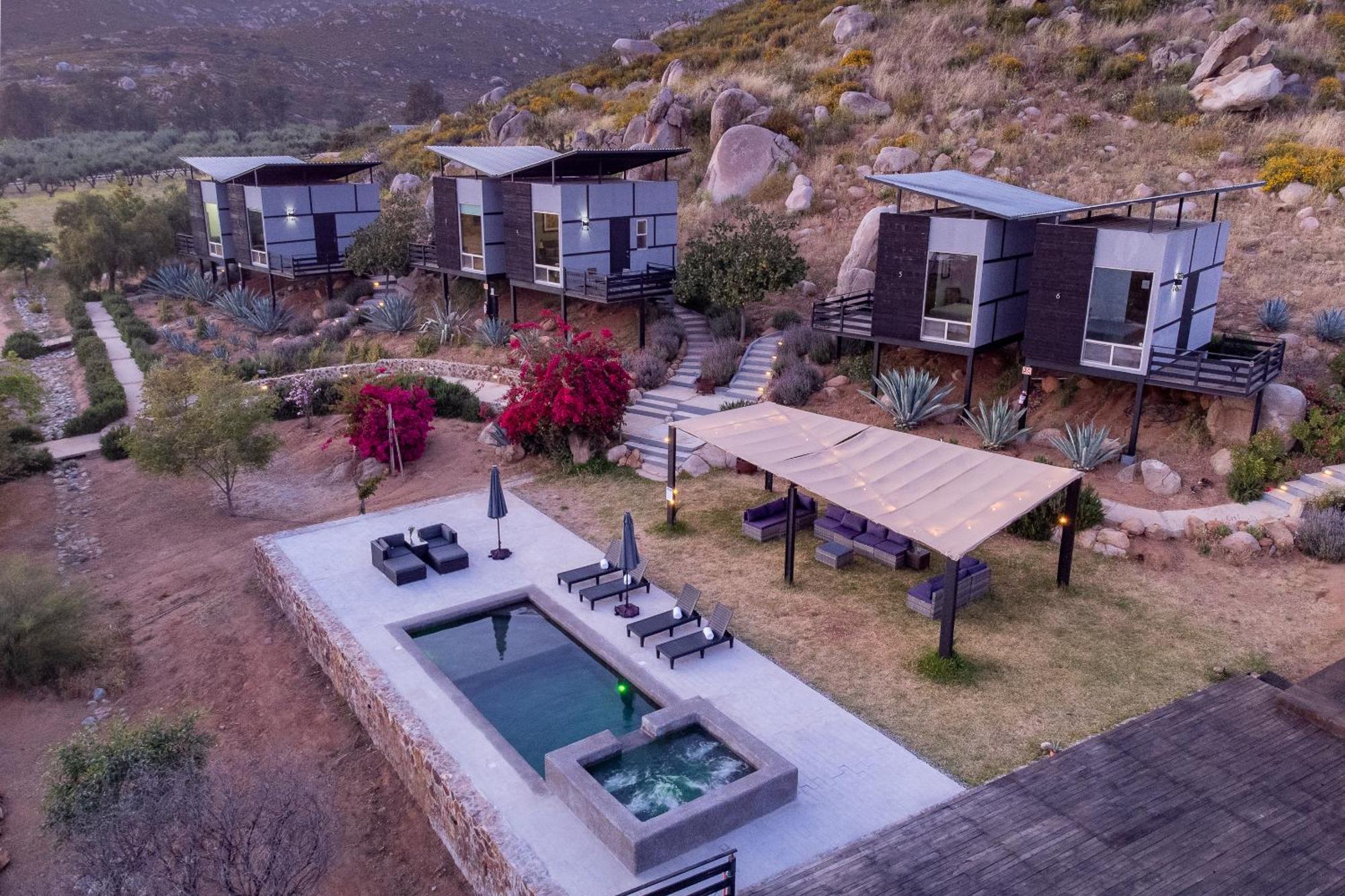 Hotel Atika Retreat Valle de Guadalupe Exterior foto